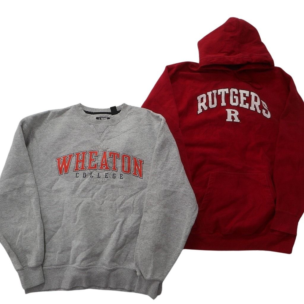 メンズ　フード付きトレーナー　古着　まとめ売り　M〜L 古着卸 まとめ売り カラー パーカー スウェット 8枚セット (メンズ XL