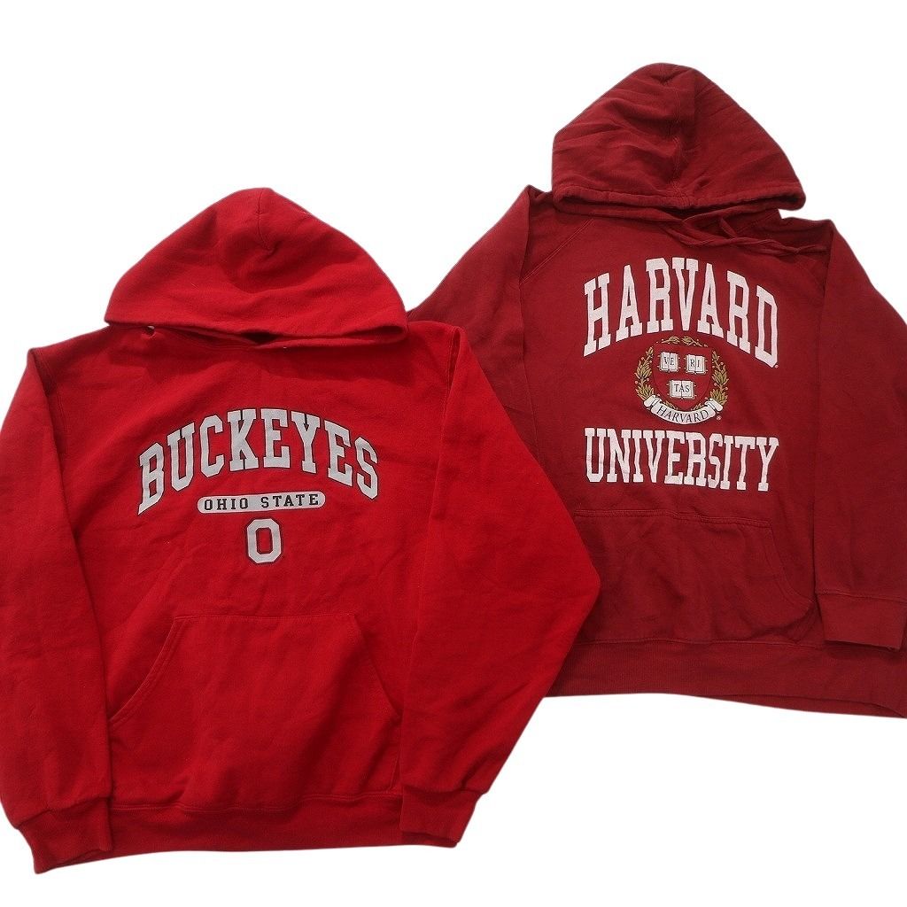 古着卸 まとめ売り カレッジ風 スウェット 8枚セット (メンズ L