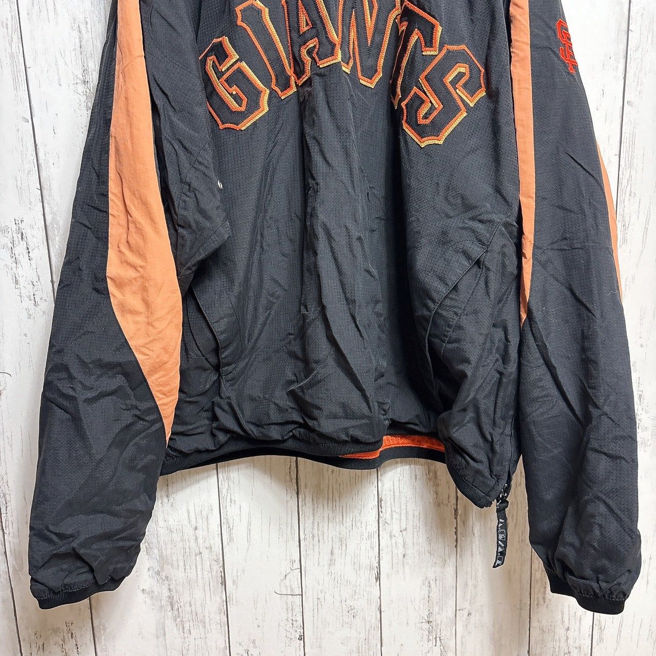 Majestic マジェスティック MLB GIANTS ジャイアンツ ナイロンプル