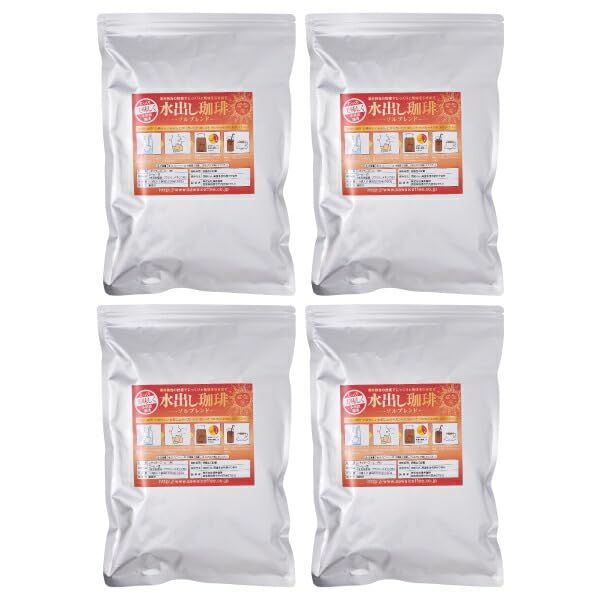 澤井珈琲 コーヒー アイスコーヒー 水出しコーヒー 金の 水出し珈琲パック ソルブレンド 1袋 入り 4 セット ソルブレンド40袋