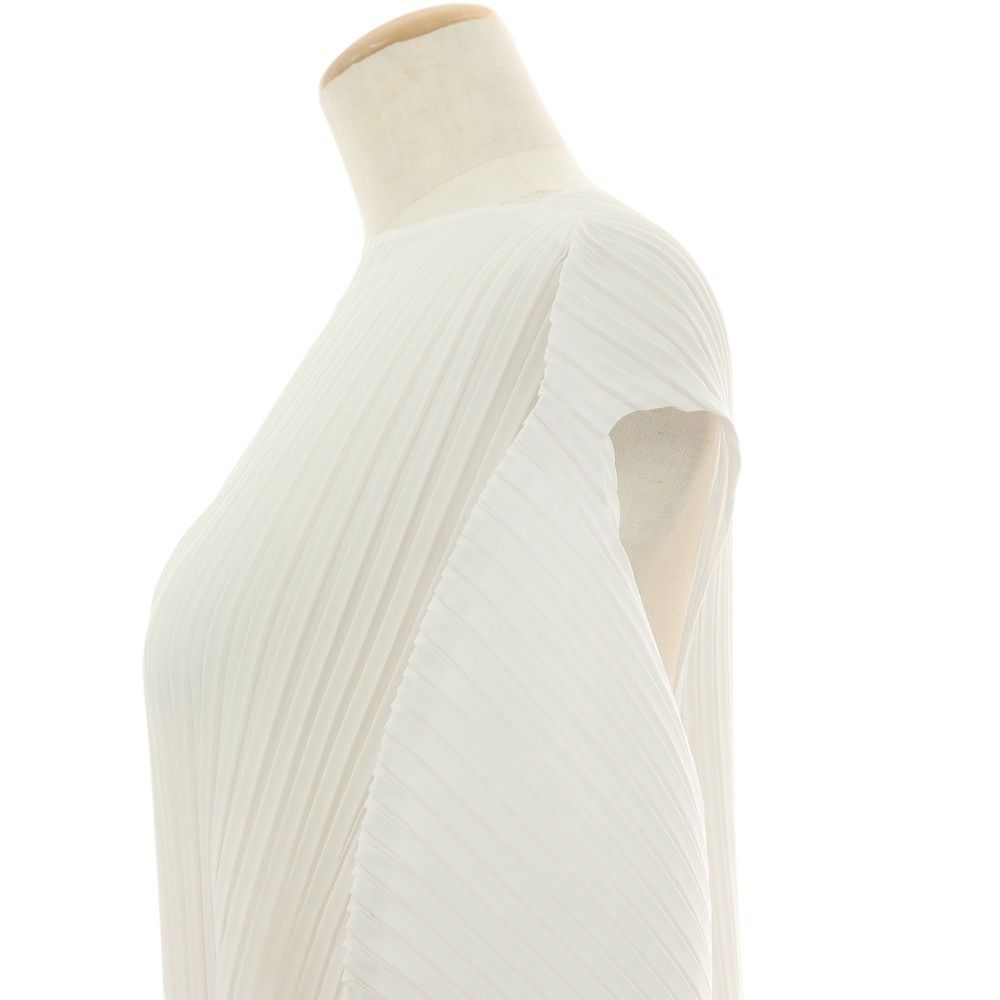 イッセイミヤケ ISSEY MIYAKE 春夏 ワンピース ホワイト サイズ表記なし L位 レディース