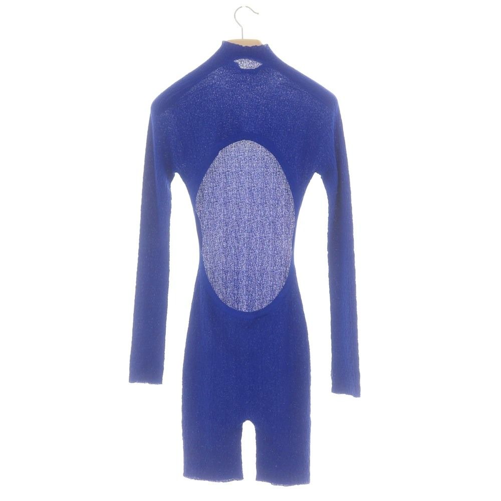 イッセイミヤケ ISSEY MIYAKE 秋冬 オールインワン ブルー サイズ表記なし L位 レディース