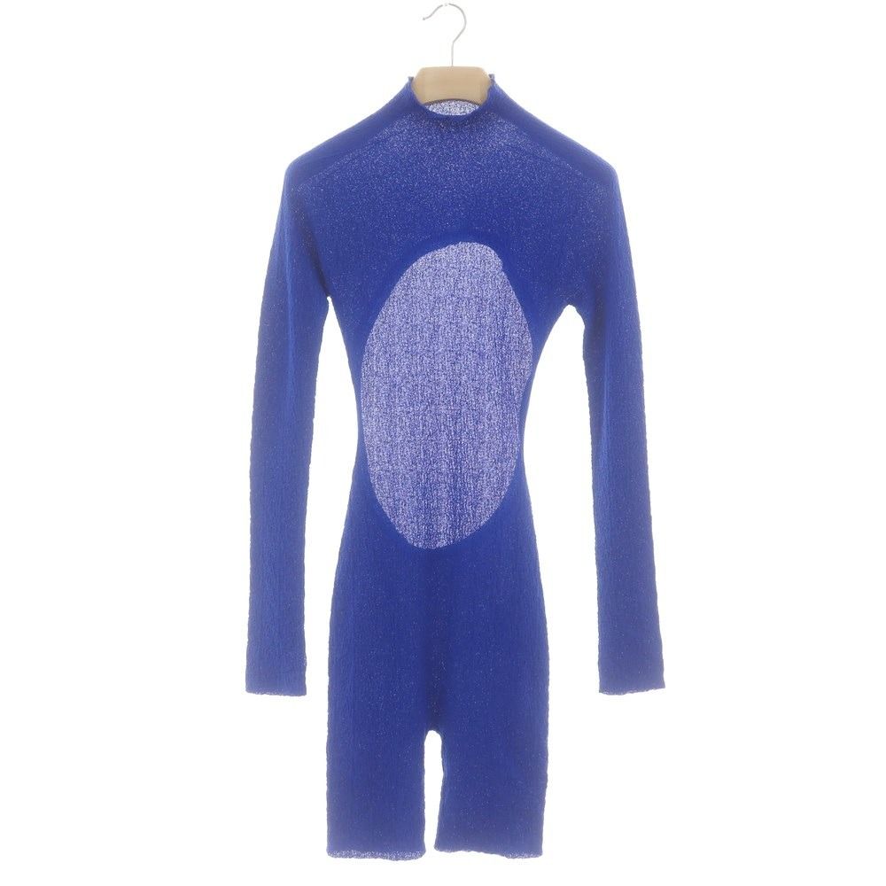 イッセイミヤケ ISSEY MIYAKE 秋冬 オールインワン ブルー サイズ表記なし L位 レディース