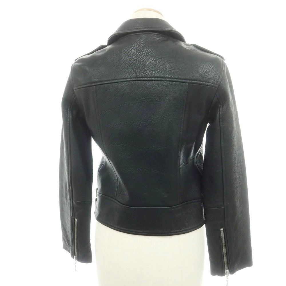 中古】オールセインツ AllSaints ラムレザー ライダースジャケット