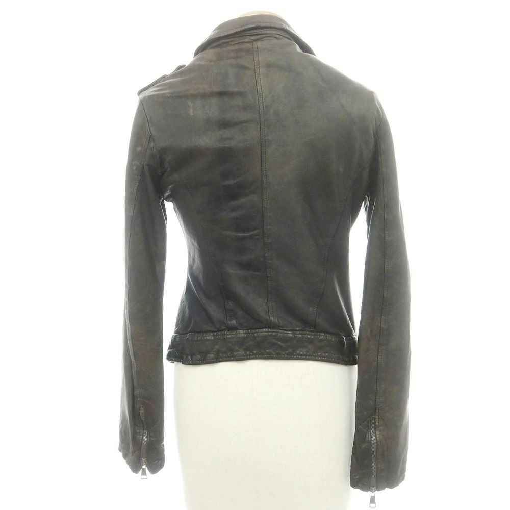 GIORGIO BRATO ラムレザー アンティーク レザージャケット　40 L 中古・古着通販】GIORGIO BRATO (ジョルジョブラッド) ラムレザー