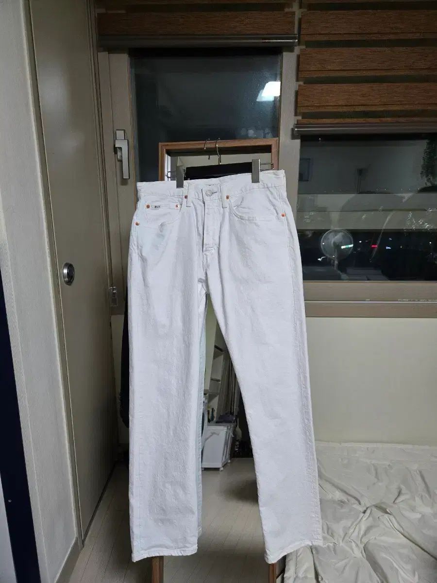 ポロラルフローレン ハンプトン リラックスフィット ホワイトジーンズ 30 x