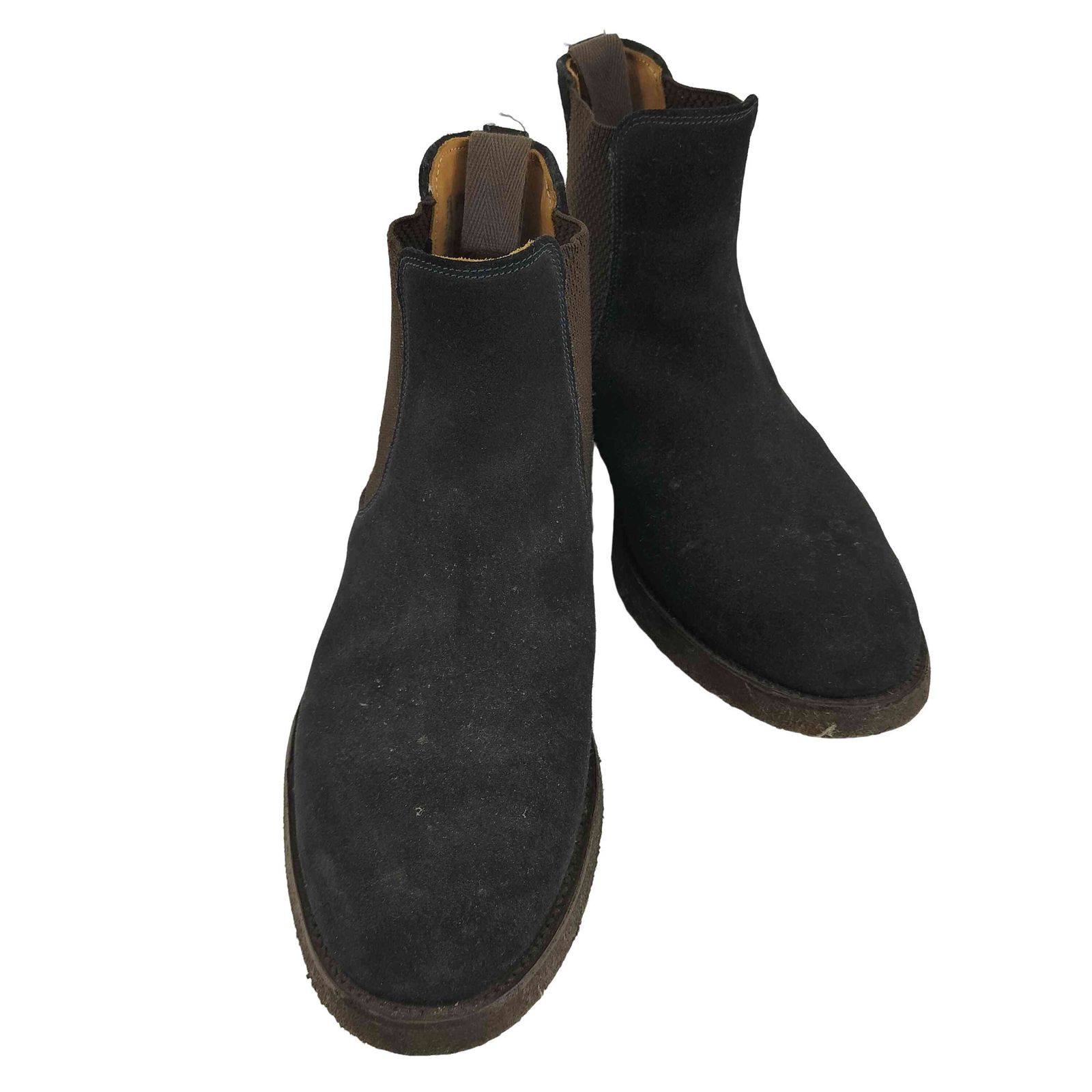 ユーズドフルギ 古着 JOSEPH CHEANEY SONS 別注スエードサイドゴアブーツ グレープソール メンズ 表記無