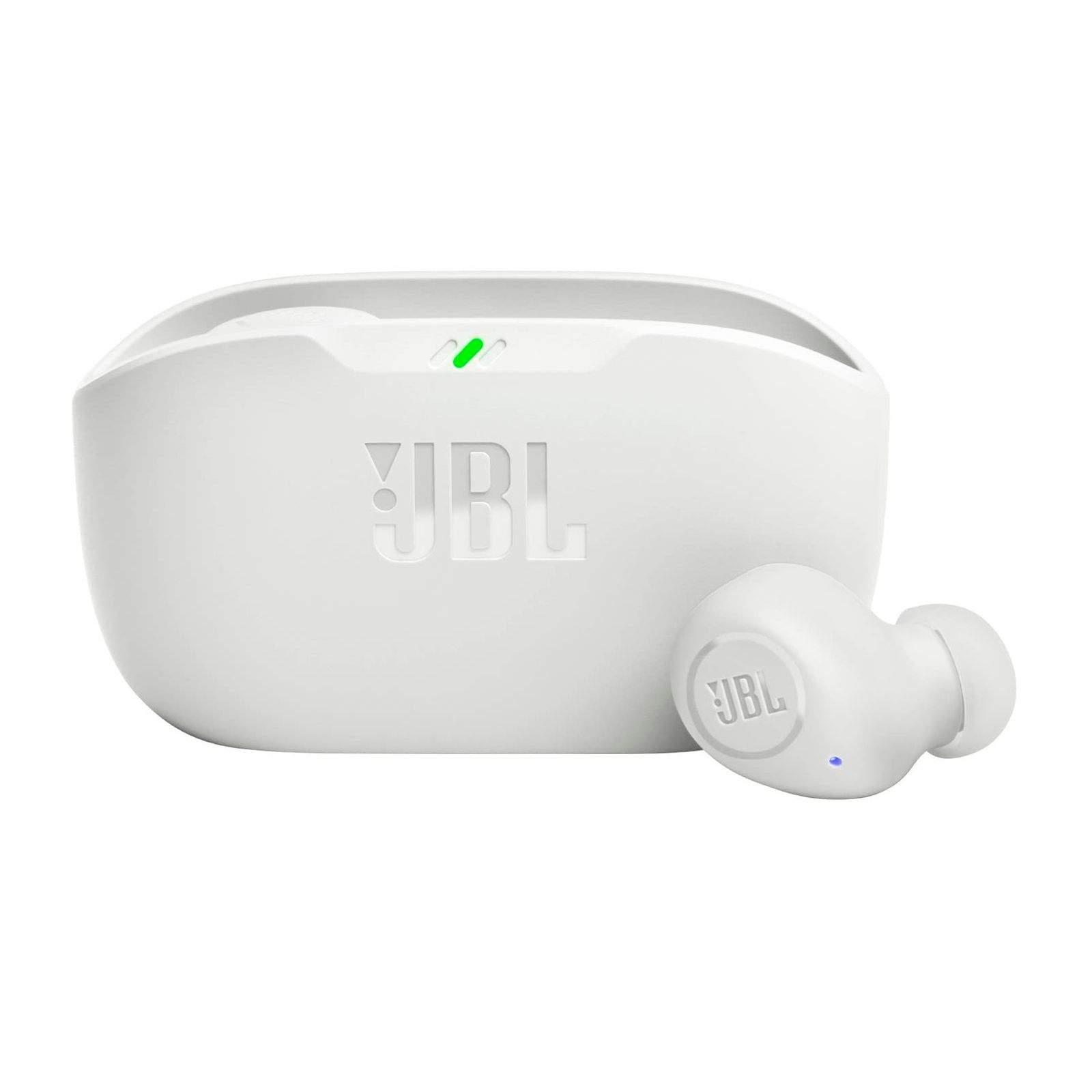 JBL WAVE BUDS 完全ワイヤレスイヤホン Bluetooth IP 54防水防塵 アプリ対応USBタイプC ホワイト JBLWBUDSWHT 小