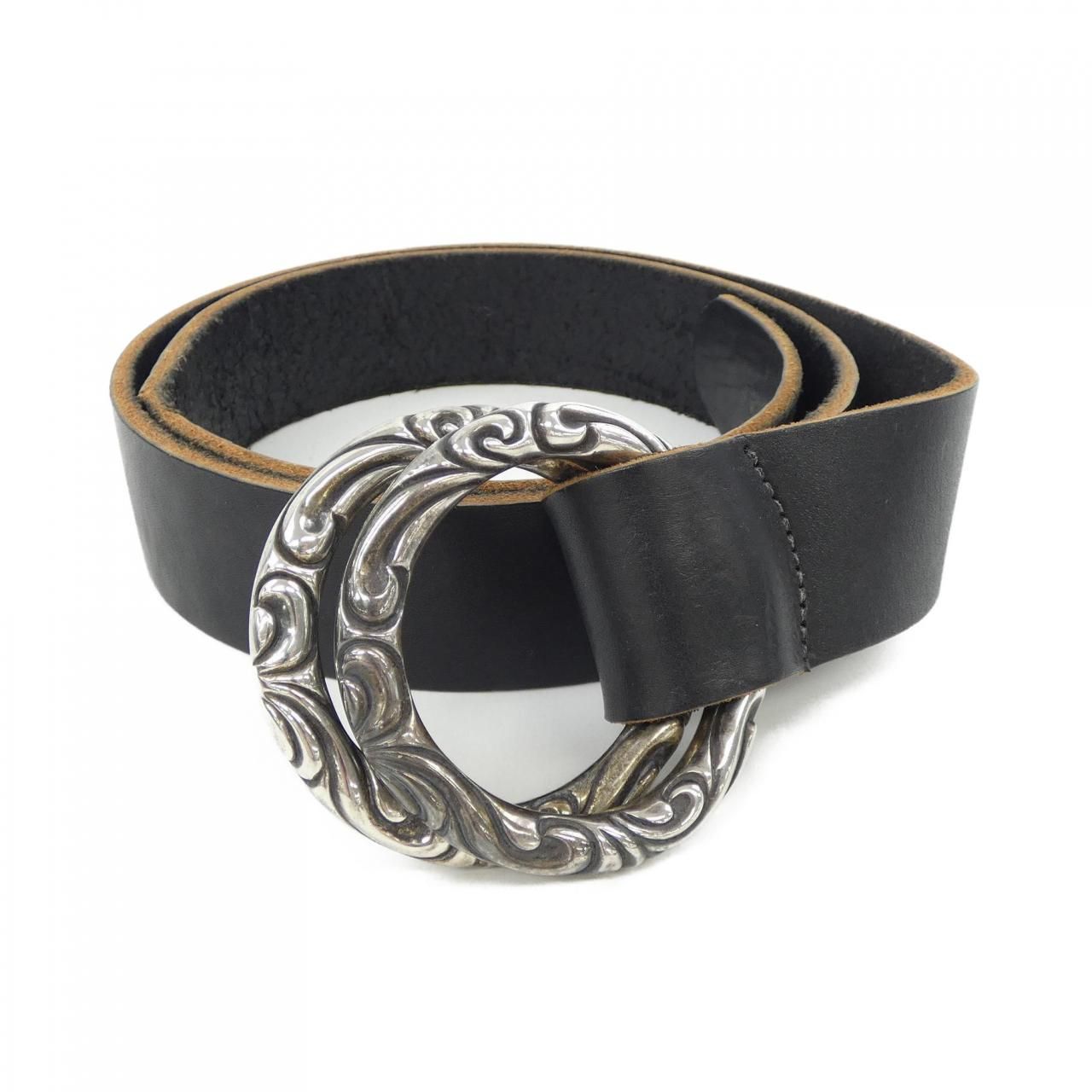 クロムハーツ CHROME HEARTS ダブル スクロールリング BELT