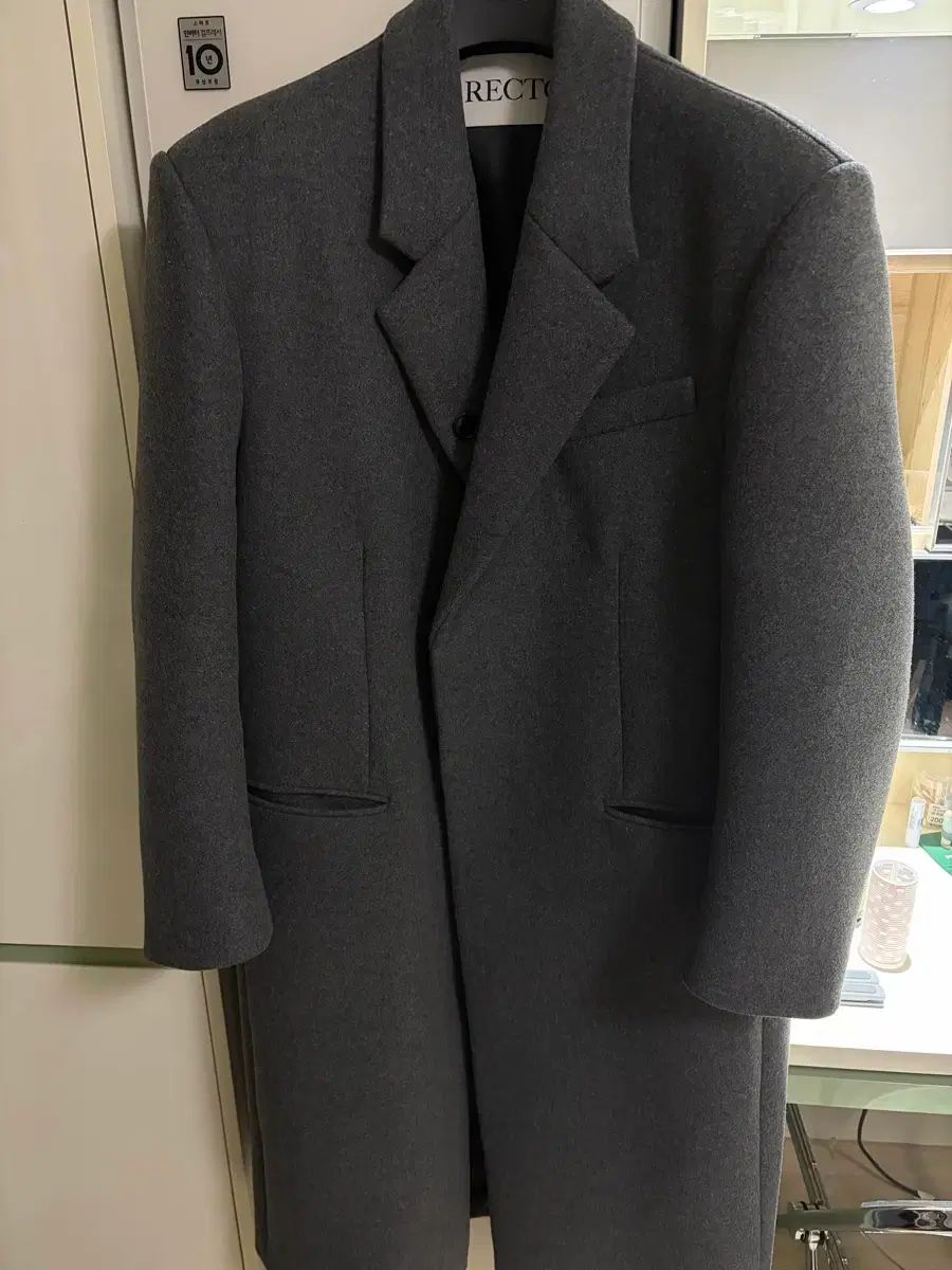 レクト ヘビーウールコート 23 fw グレー Mサイズ