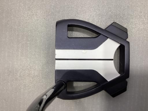 テーラーメイド Spider X BLUE WHITE シングルベンド 34インチ パター PT スチール ブラック フレックスその他 メンズ 男性用 右利き 右用 Dランク ゴルフクラブ