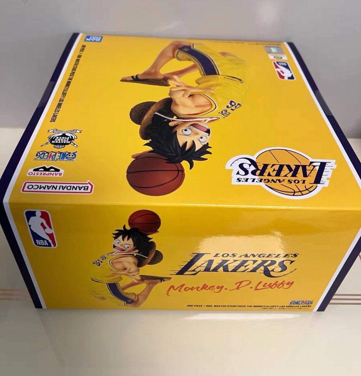 公式正規品 ONE PIECE レイカーズ NBA フィギュア ルフィ - メルカリ
