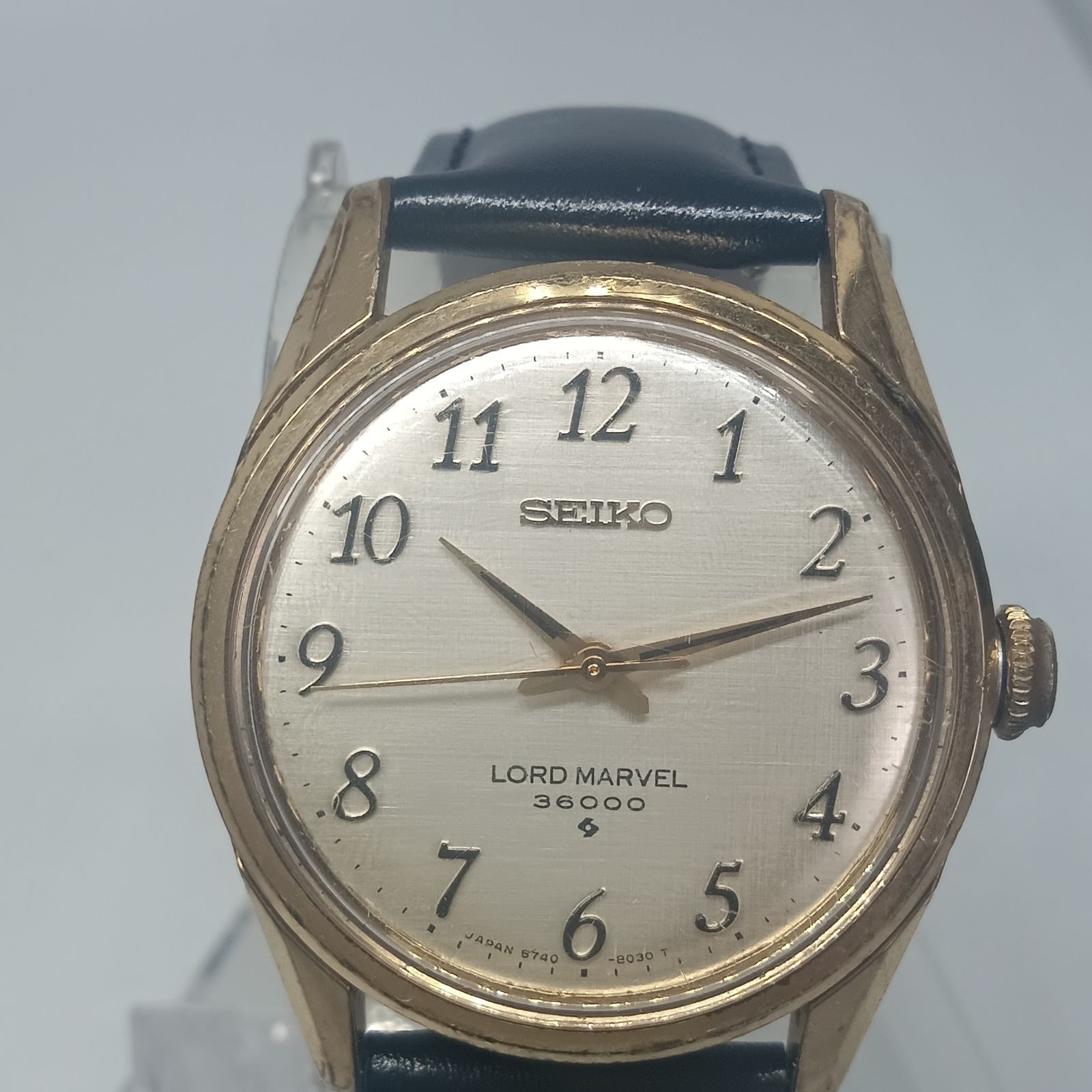 稼働 1217-1 SEIKO LORD MARVEL 36000 セイコー ロードマーベル 5740-8000 メンズ腕時計 手巻き ゴールド文字盤