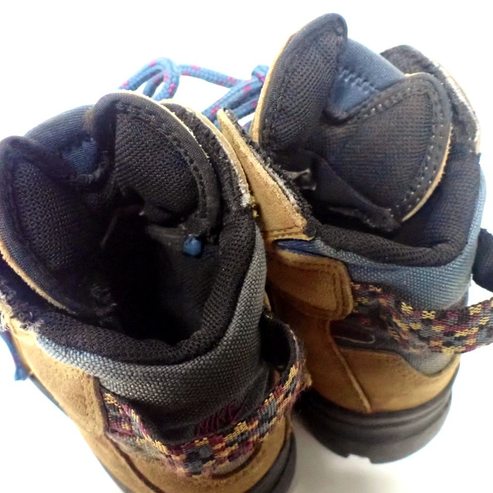  NIKE ナイキ シューズ 23 レディース - 148002-251 ライトブラウン×ブルーグリーン×パープル ACG その他 靴