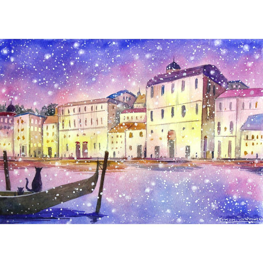 原画）幻花の舞【SMサイズ／水彩画／#2925】 - メルカリ