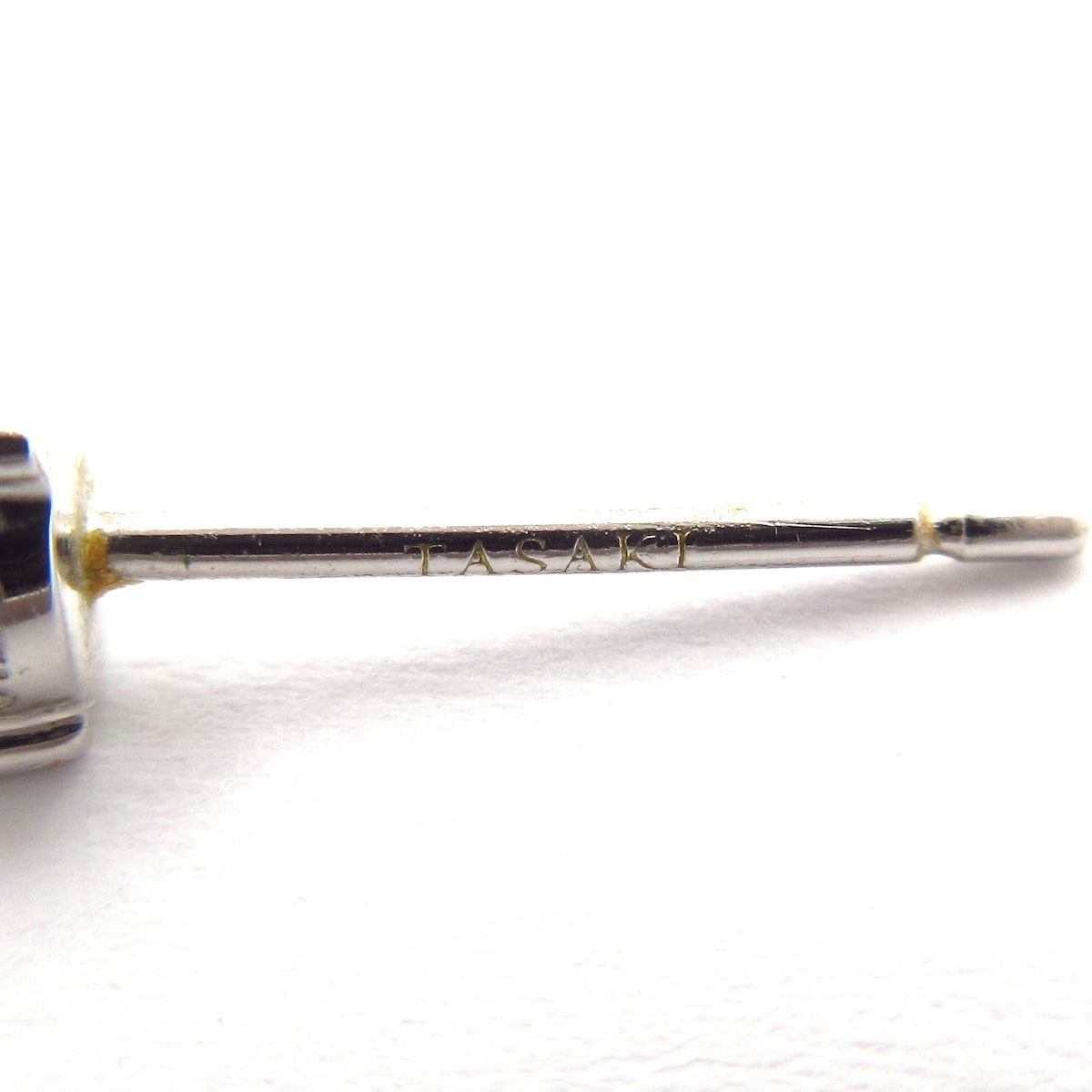  田崎真珠 TASAKI タサキシンジュ ピアス K 18 WG ダイヤモンド 1 Pダイヤ 0 20カラット ピアス(両耳用) アクセサリー