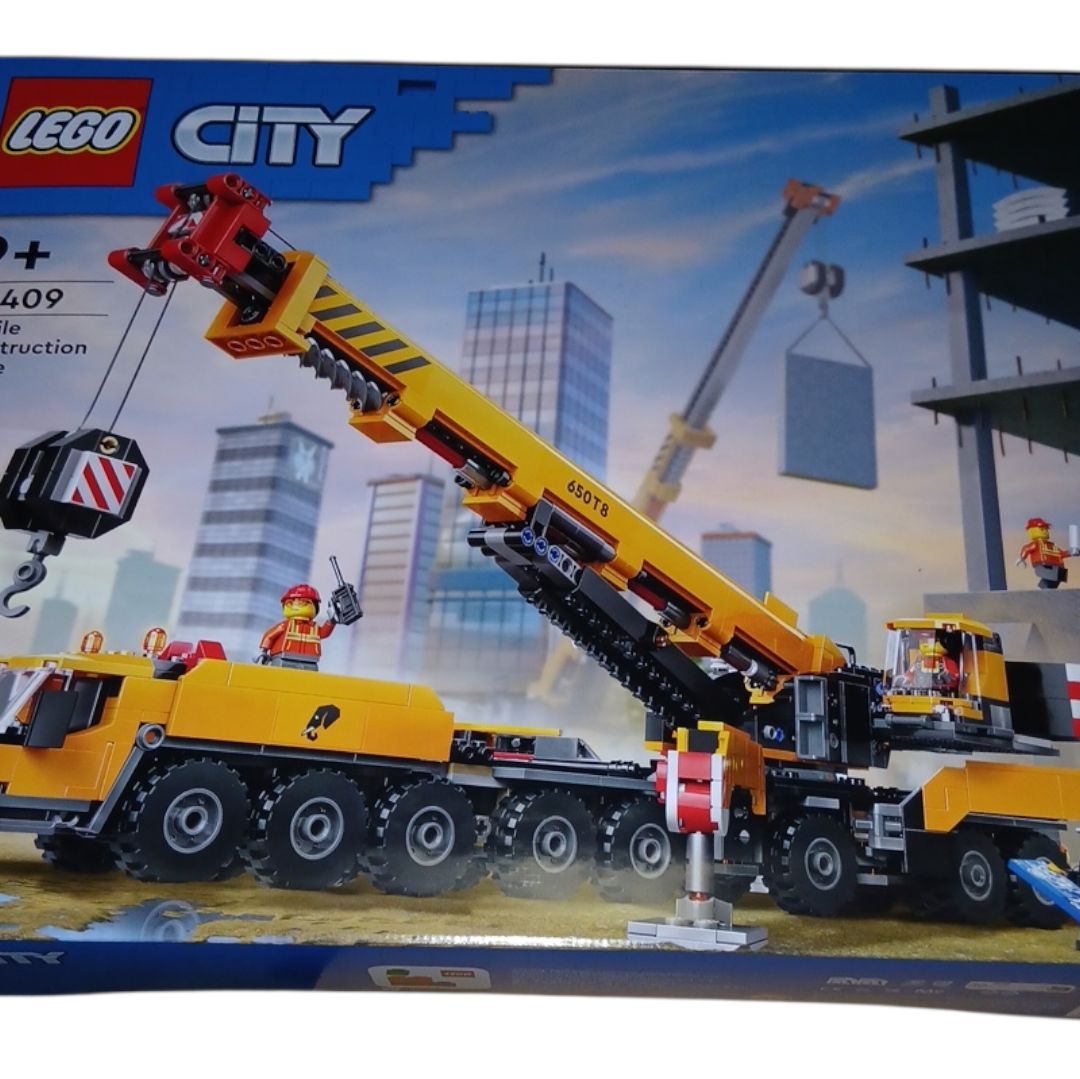 LEGO きいろのクレーン車 60409