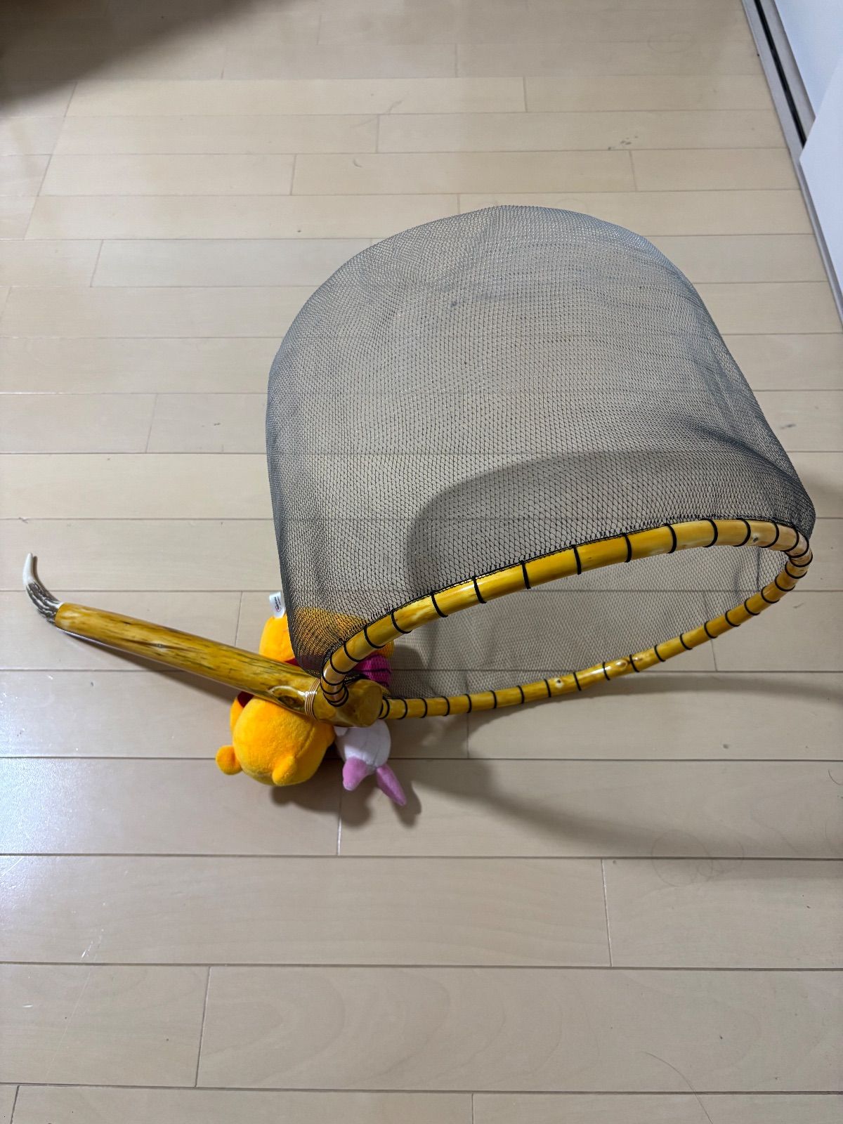 鮎 渓流タモAB級 3 mm目 手すき網付 径33 C No 83315 AB