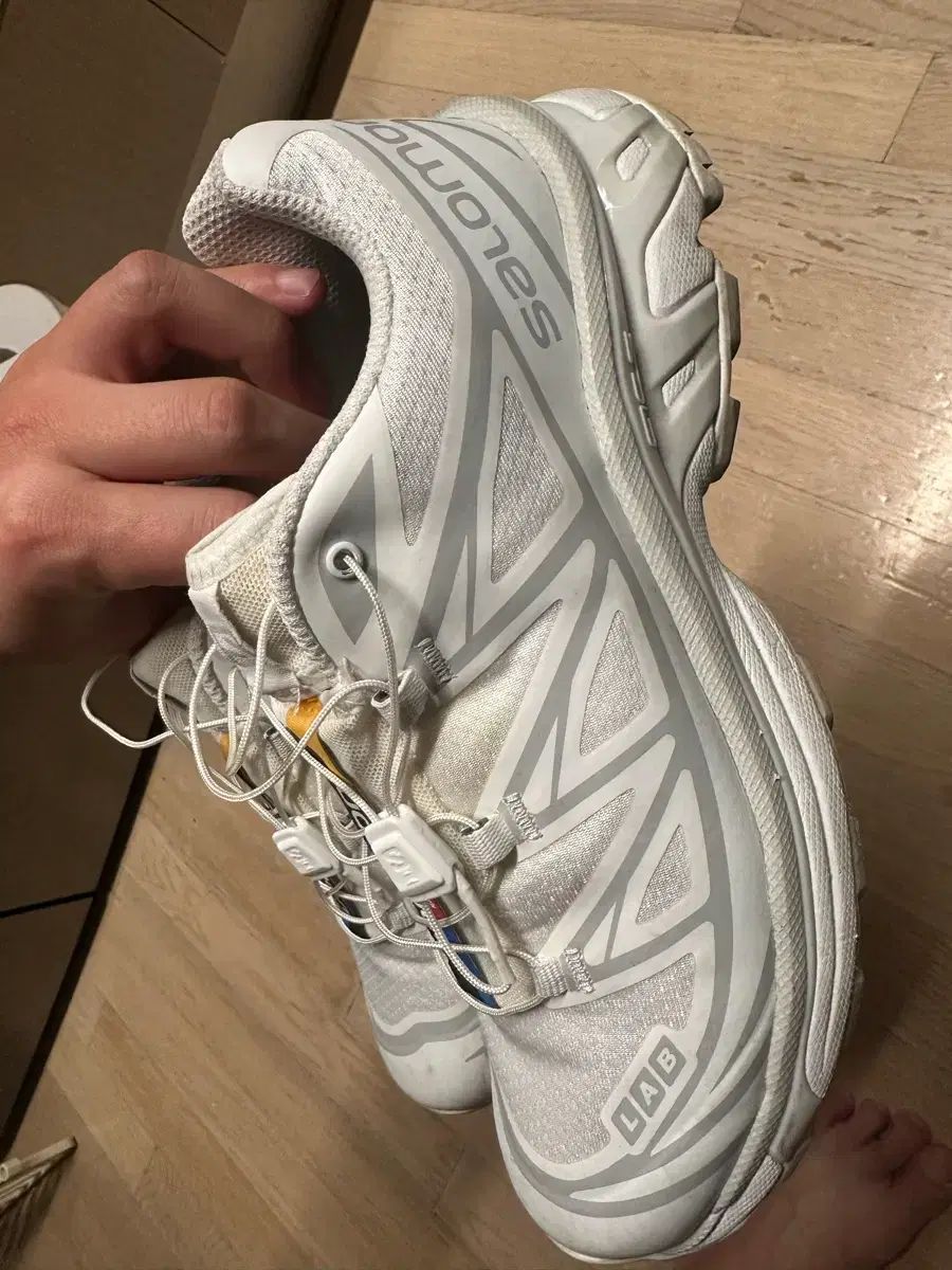  SALOMON サロモン xt-6 adv 白 登山靴 トレッキングシューズ アウトドアシューズ