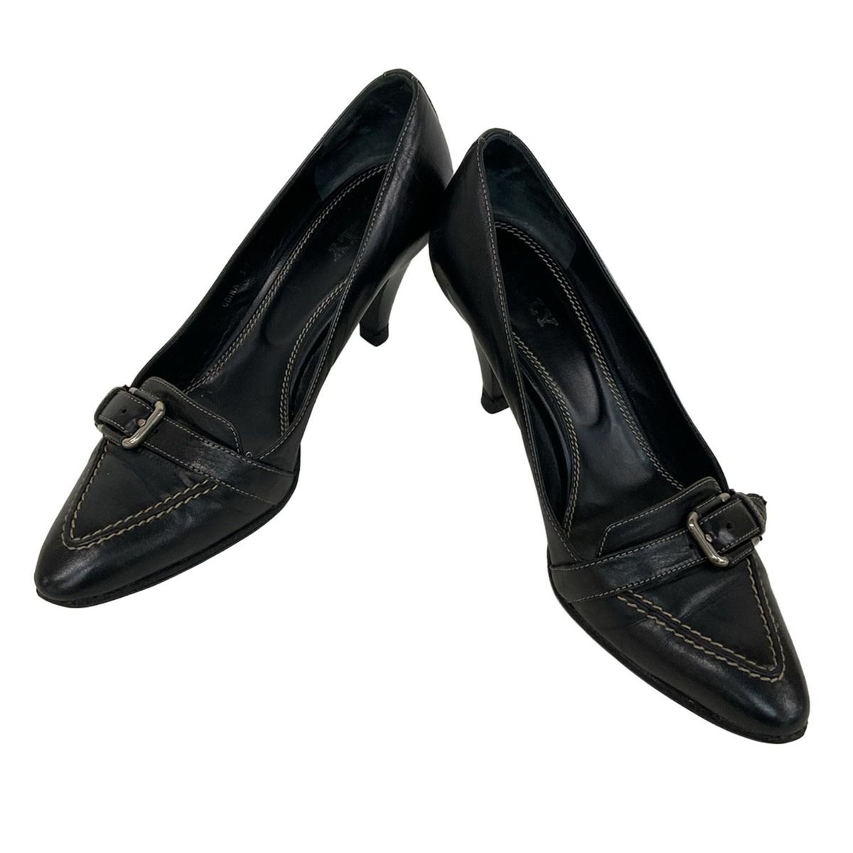 BALLY(バリー) パンプス 37EU レディース - 黒 レザー - メルカリ