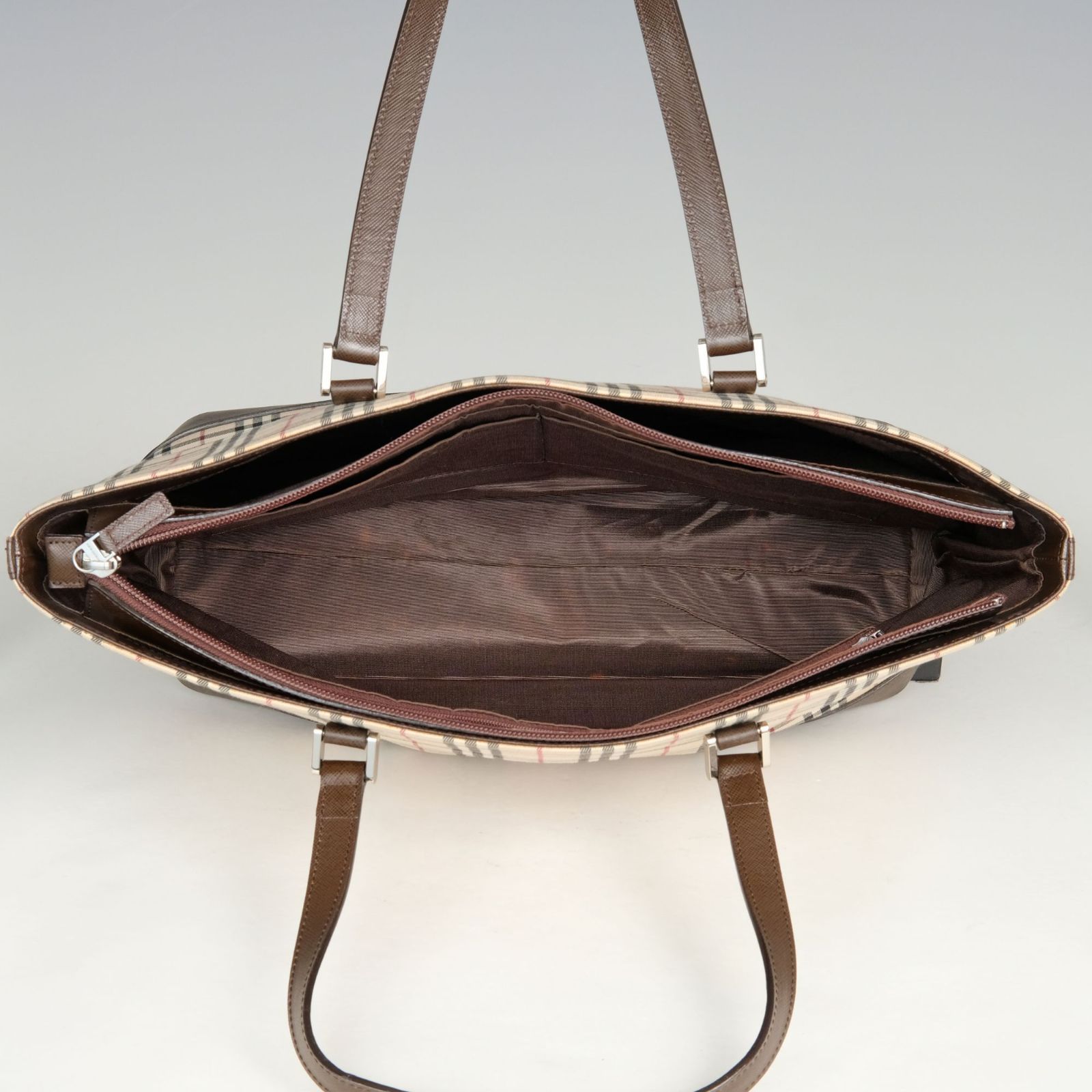 美品】 BURBERRY バーバリー ノバチェック トートバッグ 大容量 A4