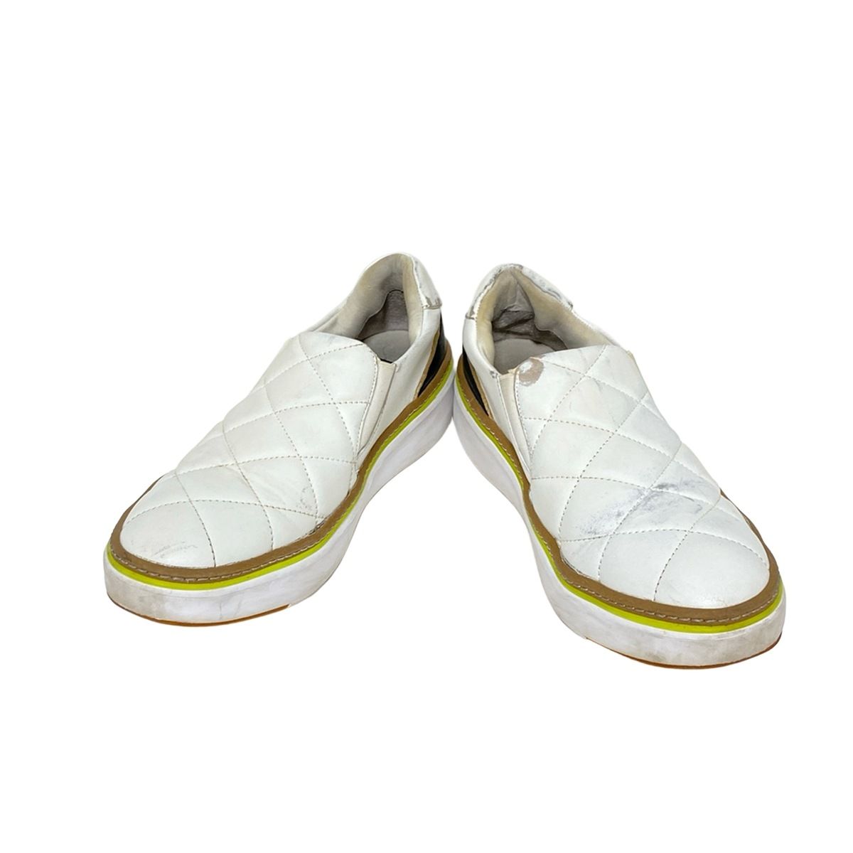 LANVIN ランバン スリッポン 25 レディース - 白 レザー