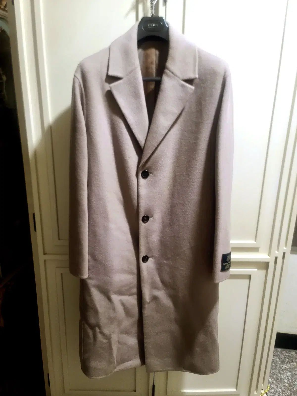 ZIOZIA And Z アンドジ セミオーバーサイズ ウールカシミア ハンドメイド コート 100