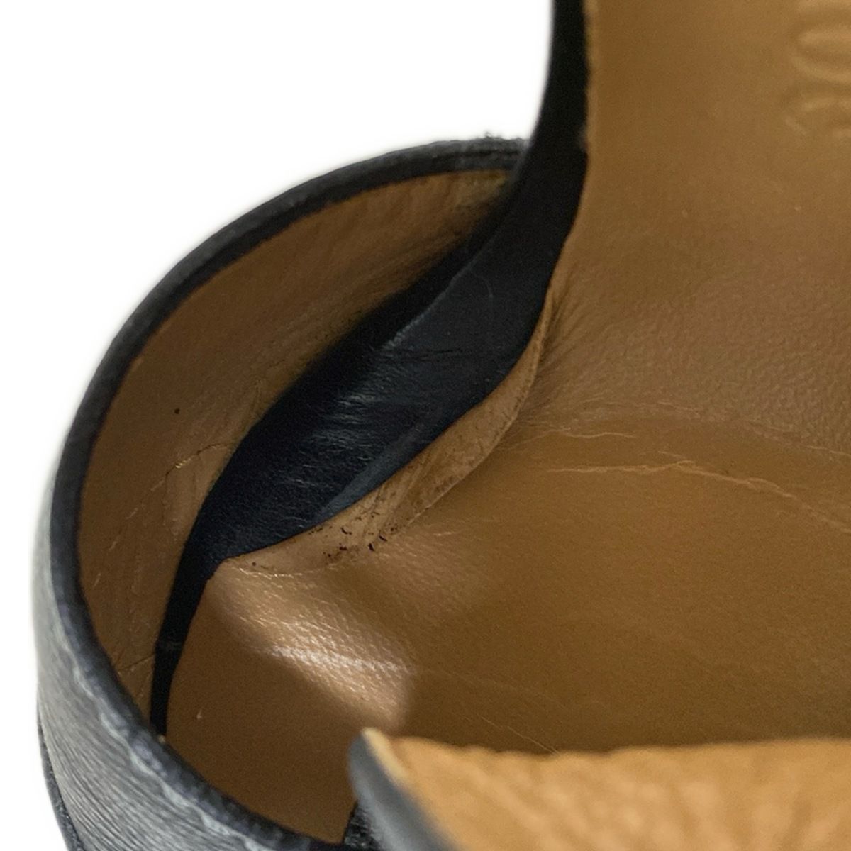 黒 ウェッジソール