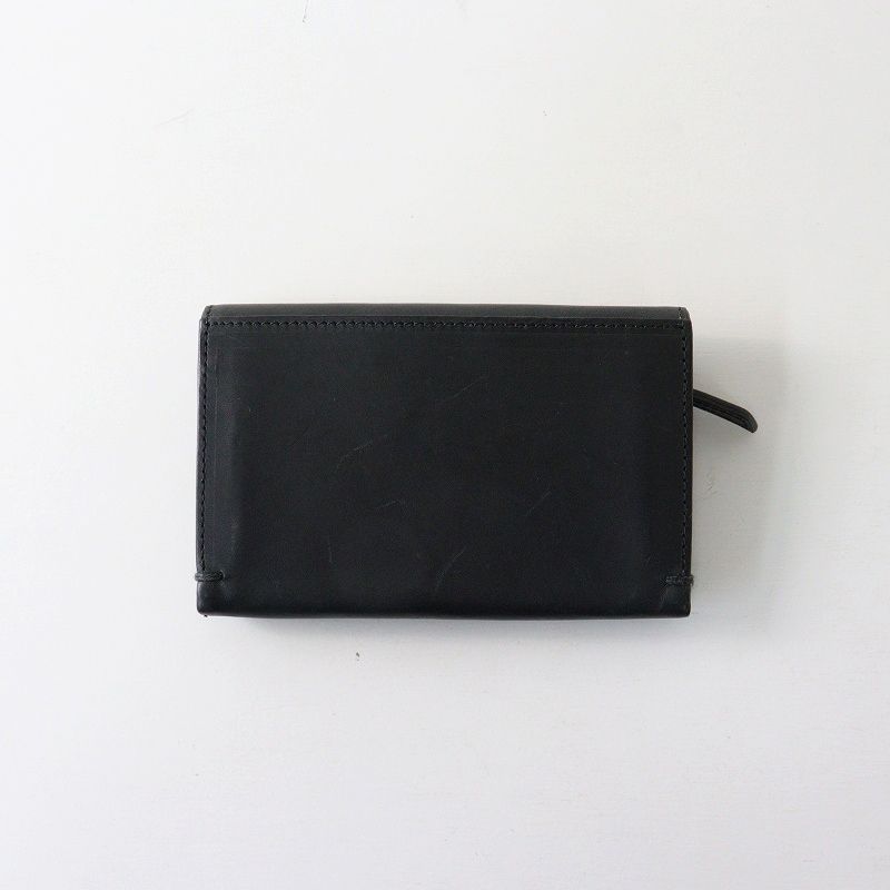 アーツ＆サイエンス ARTS-SCIENCE 4 pocket short purse ブラック カウレザー ショートパース ミニ 財布 ウォレット