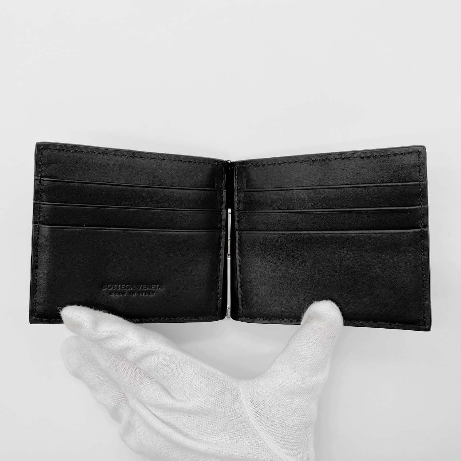 BOTTEGA VENETA ボッテガヴェネタ カセット マネークリップ付き二