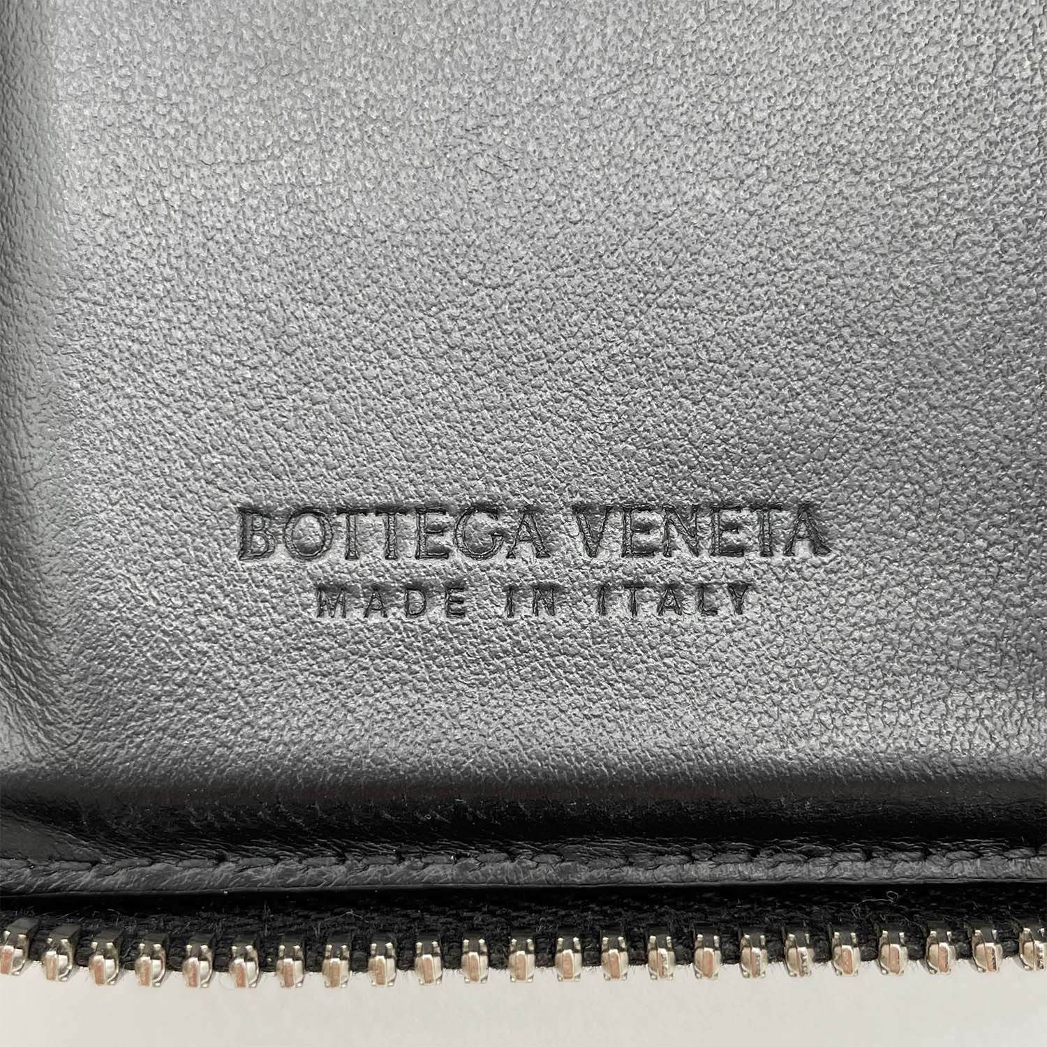  BOTTEGA VENETA ボッテガヴェネタ カセット ジップアラウンド コンパクトウォレット 財布 マキシイントレチャート その他 折り財布