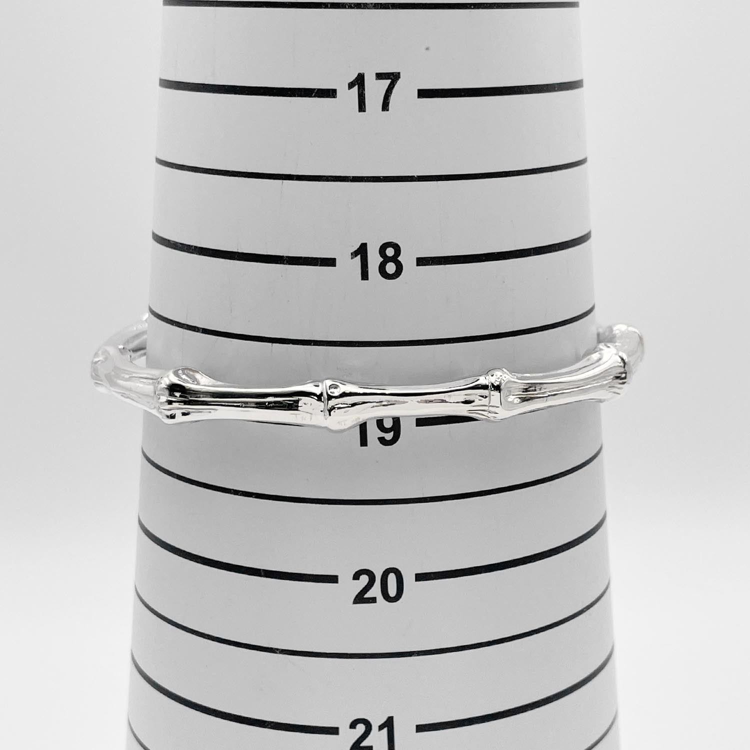  Tiffany-Co. ティファニー バンブー バングル ブレスレット 竹 SV 925 仕上済 ブレスレット アクセサリー