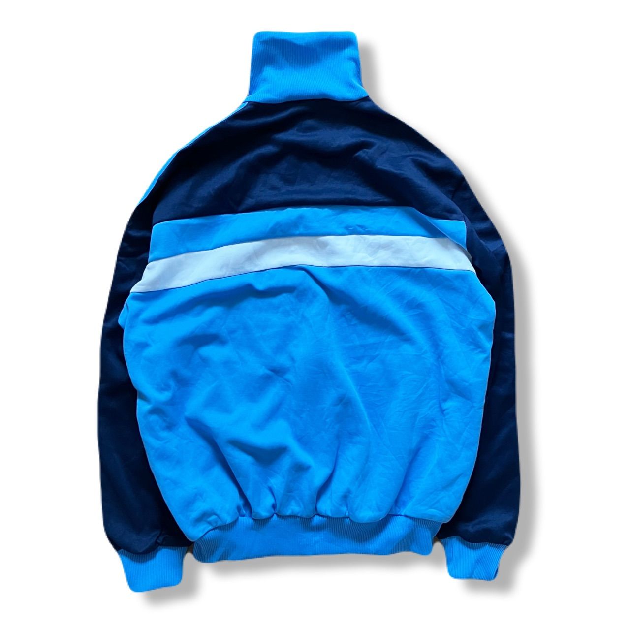 ヴィンテージ adidas アディダス 80s - 90s L ブルー ハイネック