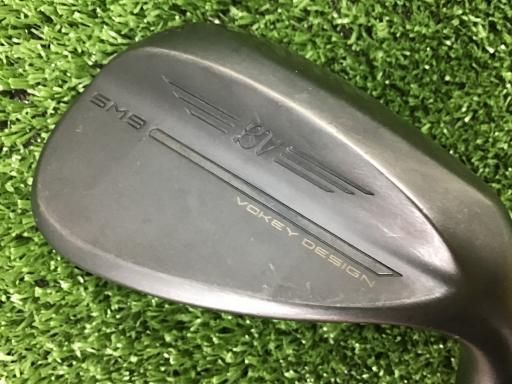 中古】 タイトリスト VOKEY SPIN MILLED SM9 ジェットブラック 58°/08