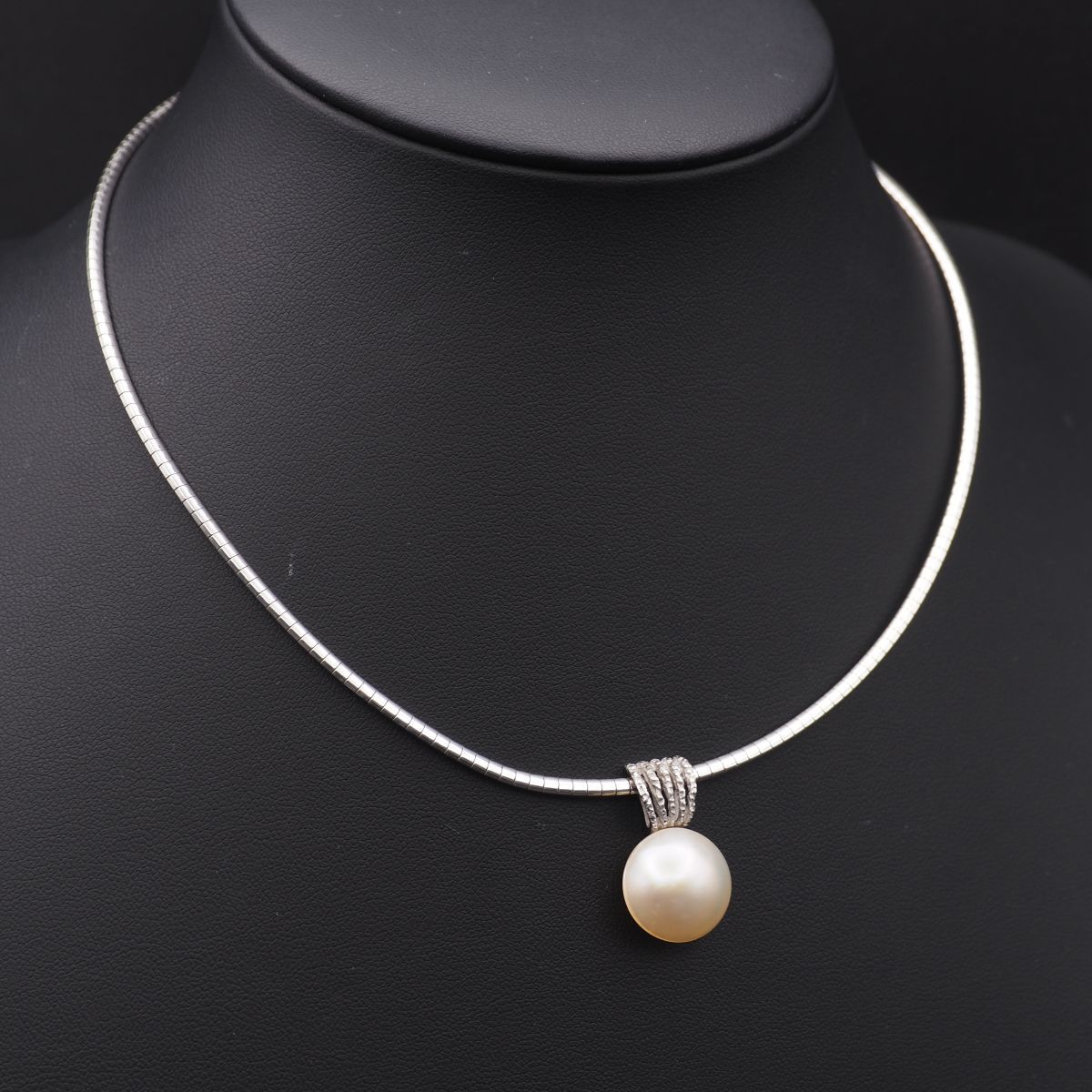 マベパール　真珠　パール シルバーネックレス　925刻印 マベパール SILVER パールネックレス 本真珠 刻印 s925 ペンダント