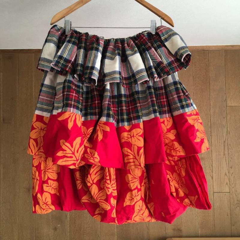 【美品】COMME des GARÇONSスカート 極美品 AD2005 COMME des GARCONS コムデギャルソン スカートS GQ-P012