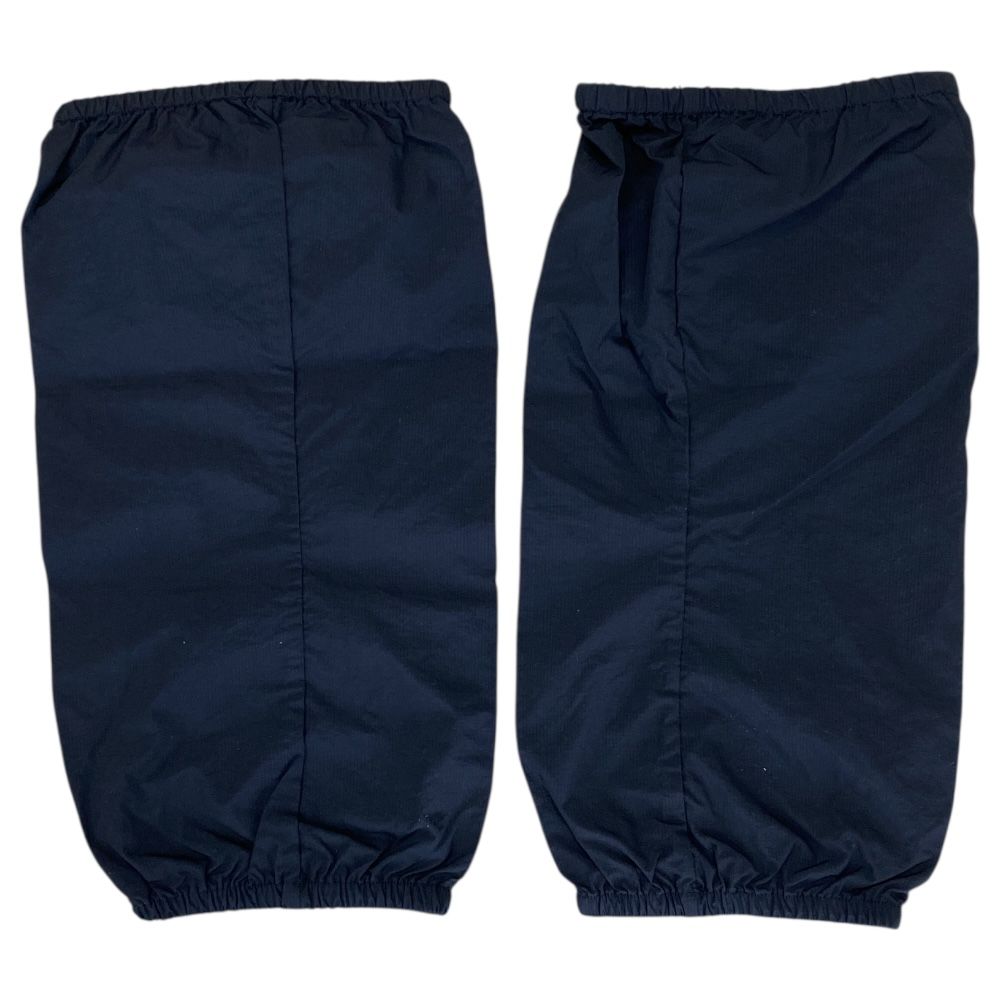 フェンディ レッグウォーマー ゲートル ゲイター FFロゴ 金属ロゴ ナイロン ポケット ブラック ユニセックス FENDI 付加