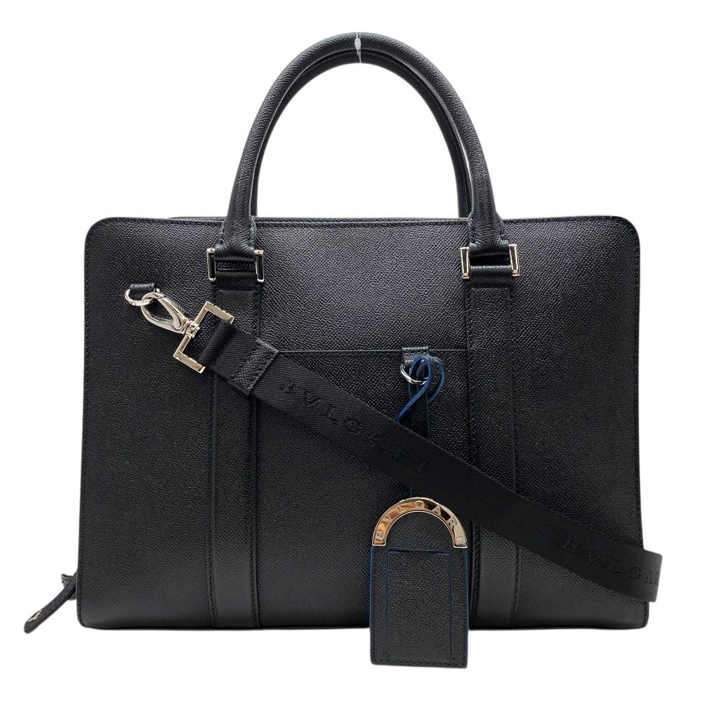 ブルガリ ビジネスバッグ ブリーフケース 書類カバン ハンドバッグ