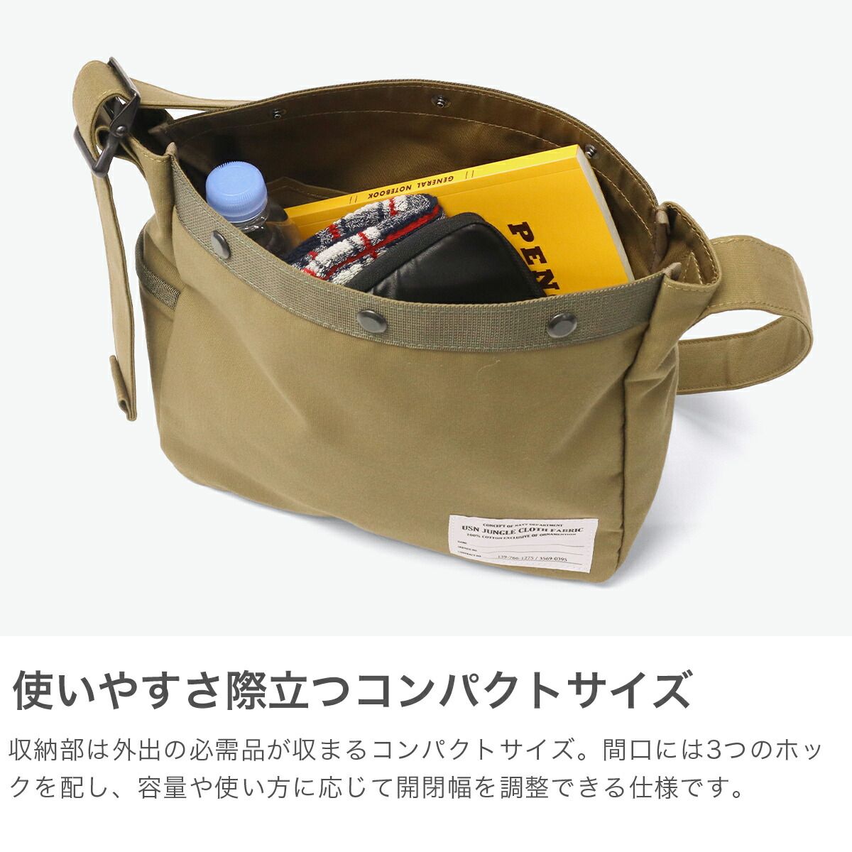 バギーポート ショルダーバッグ メンズ レディース 小さめ BAGGY PORT