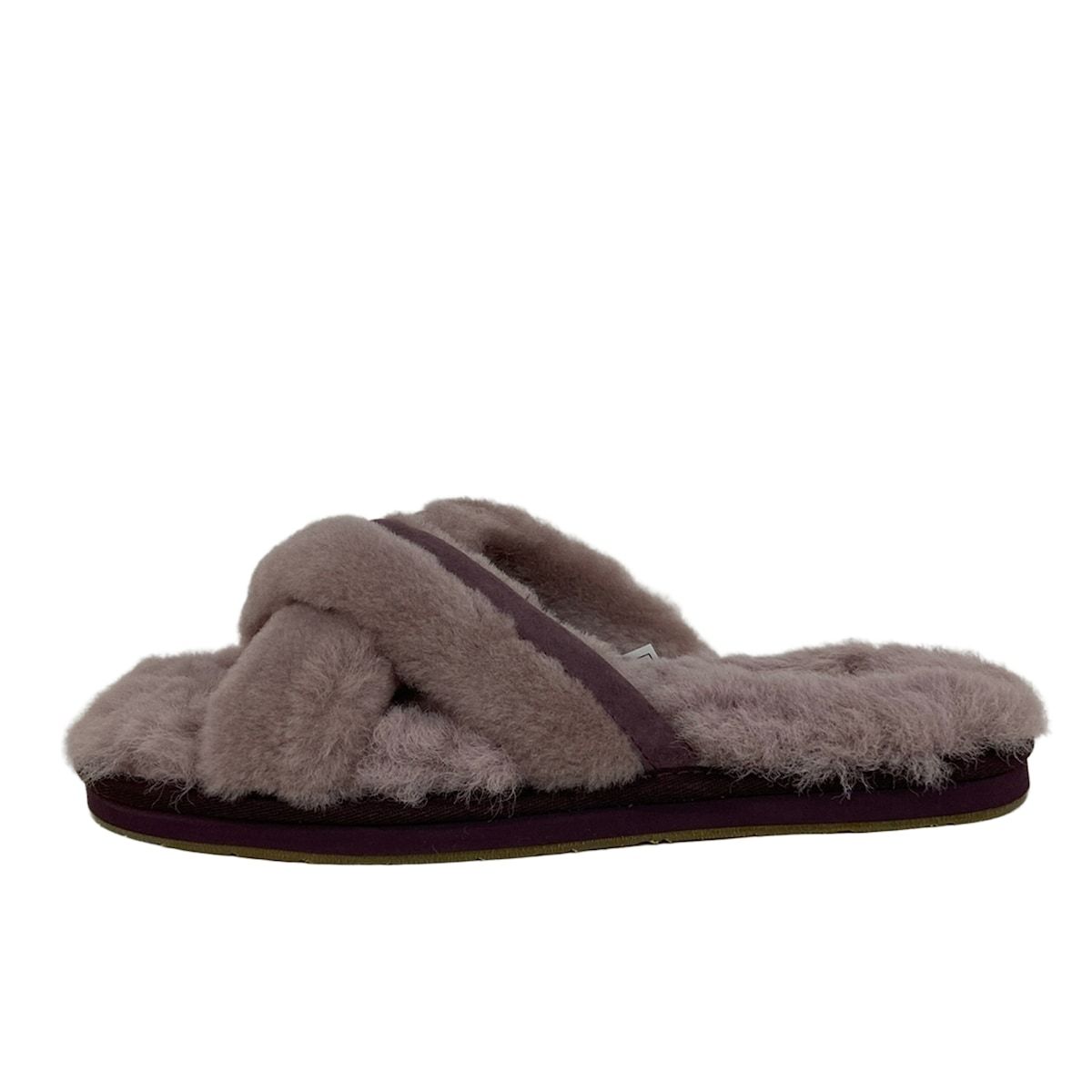 UGG アグ サンダル JAPAN 26 メンズ アベラ 1017548 パープル 冬物 ムートン