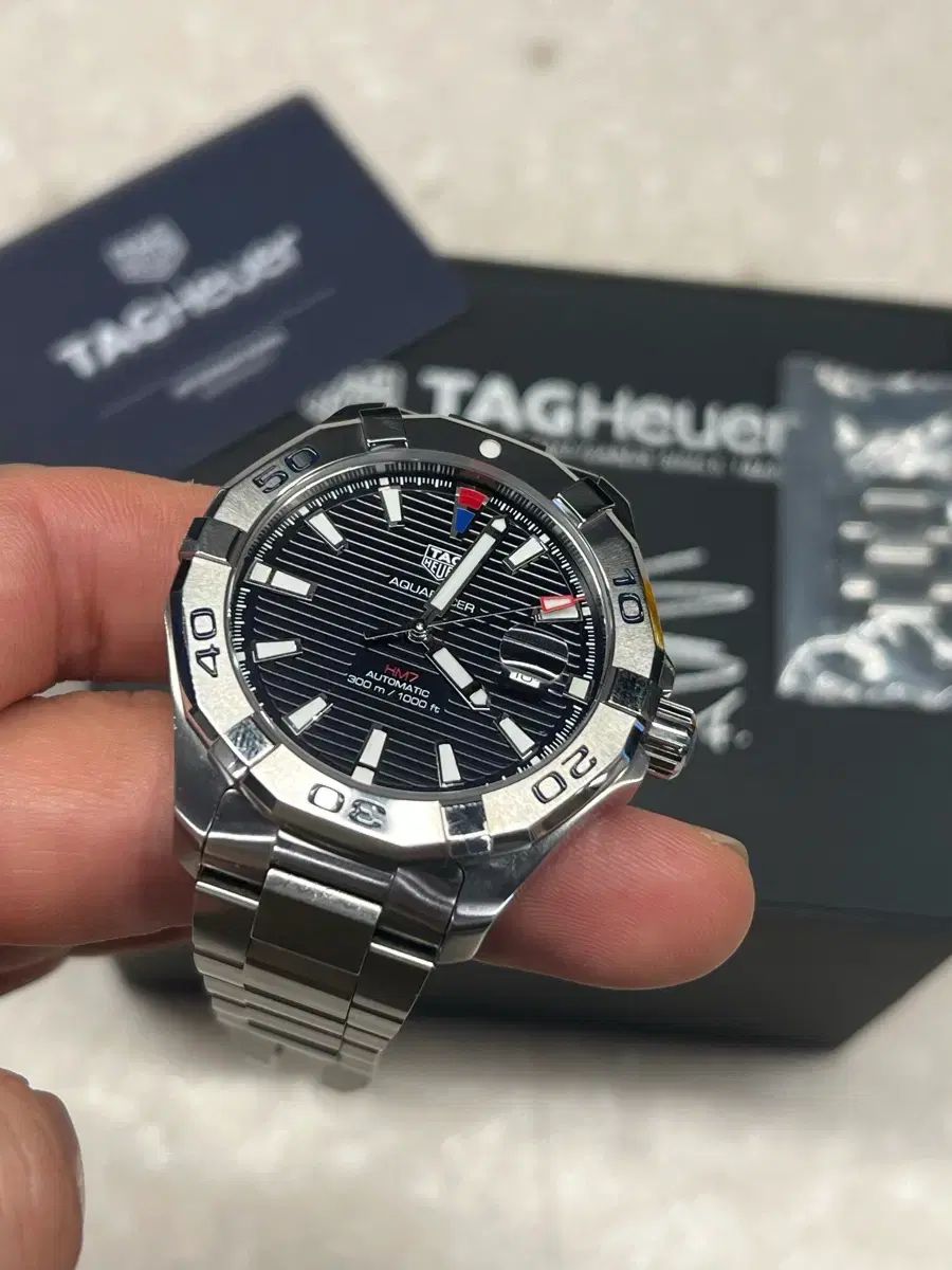 TAG Heuer タグ ホイヤー アクアレーサー ソン フンミン SON HEUNGMIN モデル オートマチック フルセット ボックス
