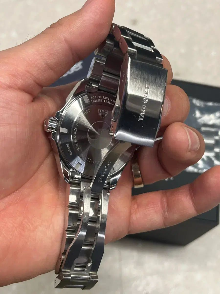 TAG Heuer タグ ホイヤー アクアレーサー ソン フンミン SON HEUNGMIN モデル オートマチック フルセット ボックス