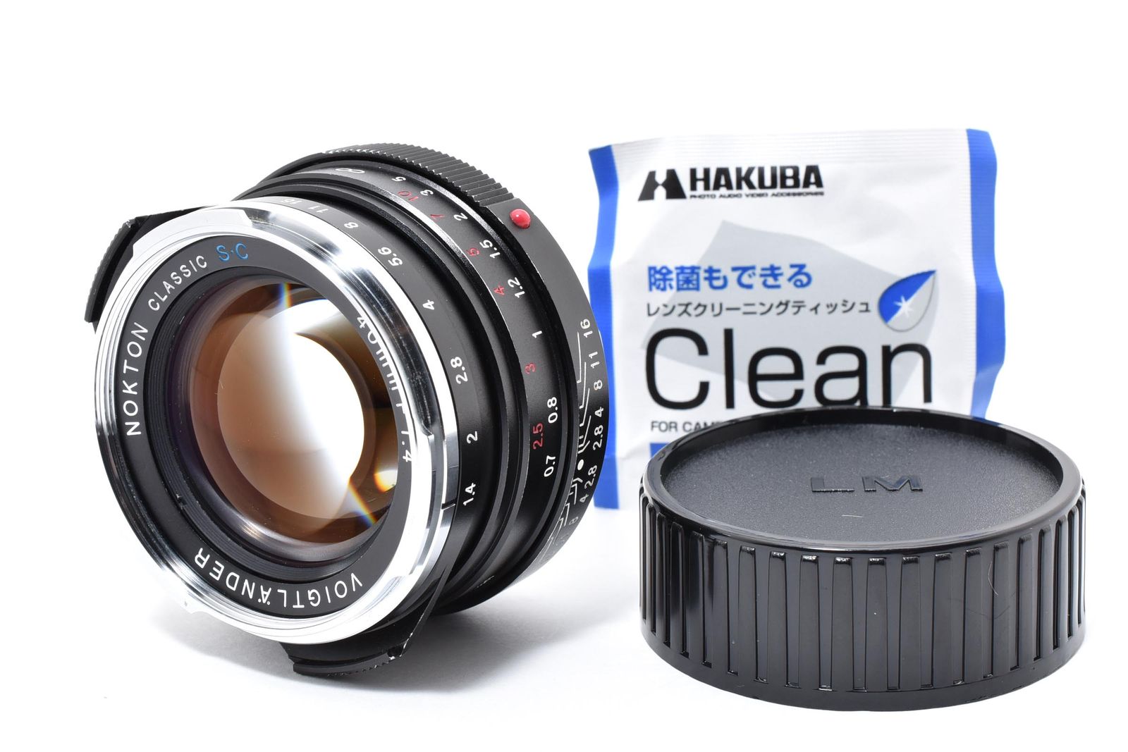 フォクトレンダー NOKTON CLASSIC 40 mm F 1 4 SC VM ≪外観動作良好 ≫ ライカMマウント 0095