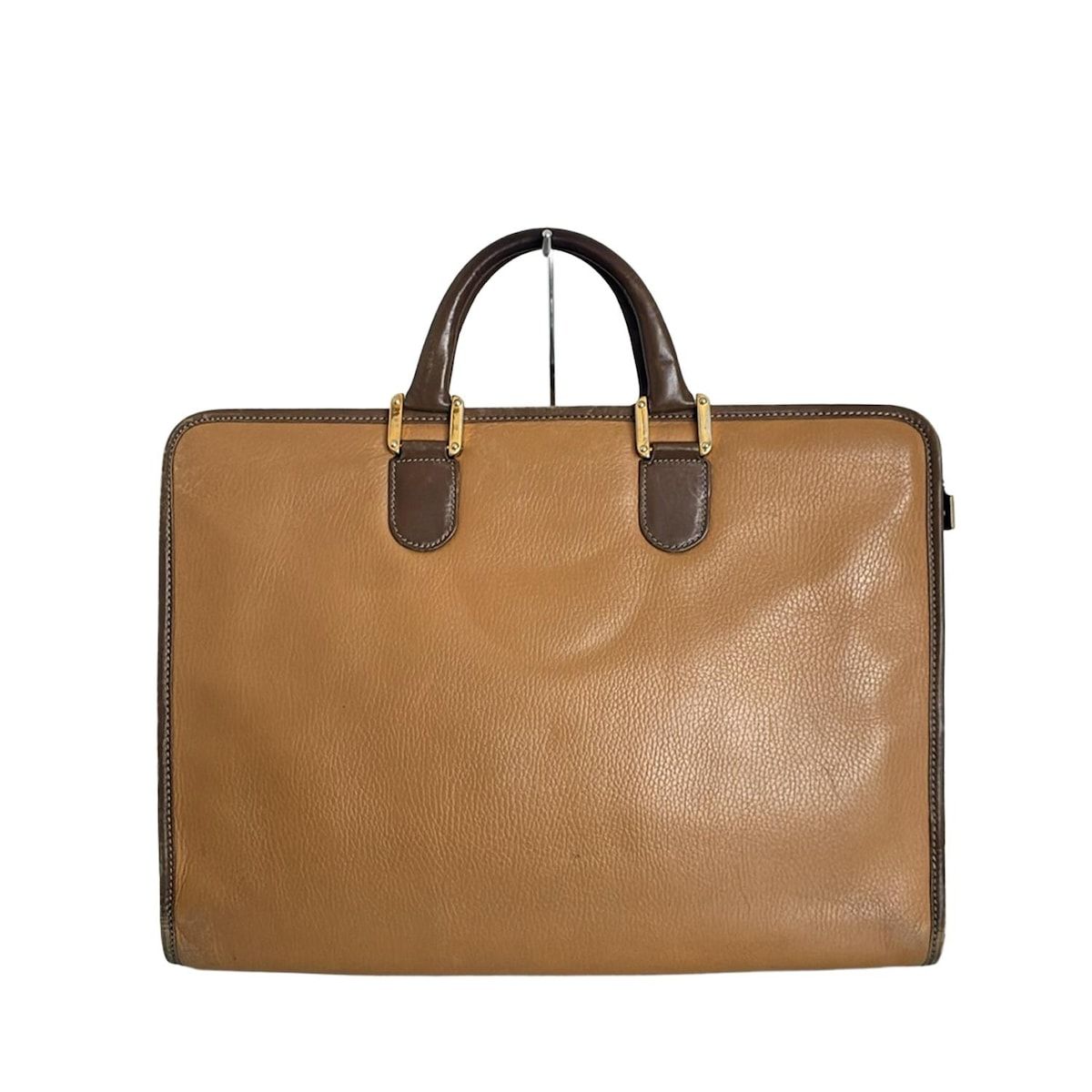 LOEWE(ロエベ) ビジネスバッグ - ブラウン×ダークブラウン 本体ロック