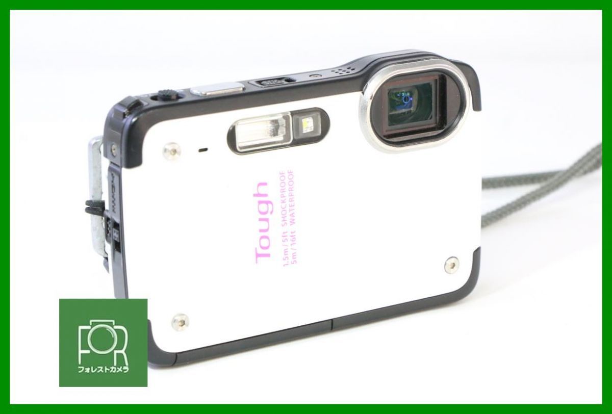 動作保証・点検済】良品□OLYMPUS TG-620□□バッテリー付き