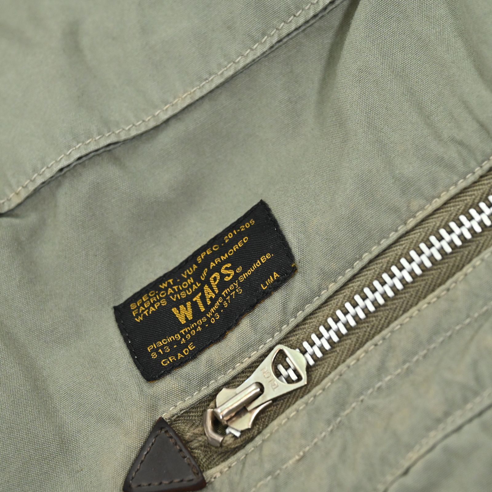 WTAPS ミリタリージャケット M-65 オリーブ タロン サイズ3（L 