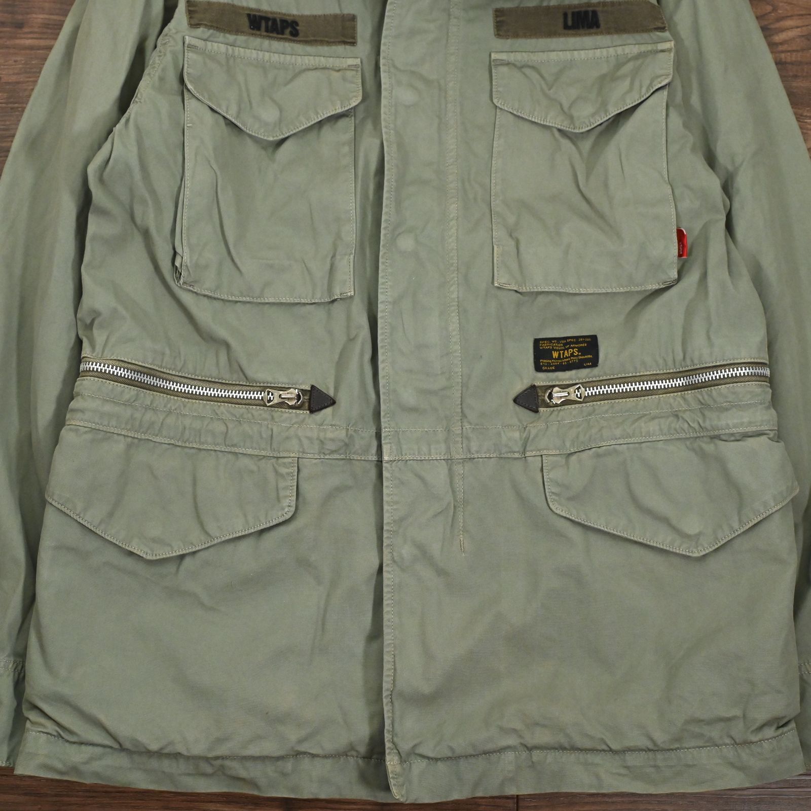 WTAPS ミリタリージャケット M-65 オリーブ タロン サイズ3（L 