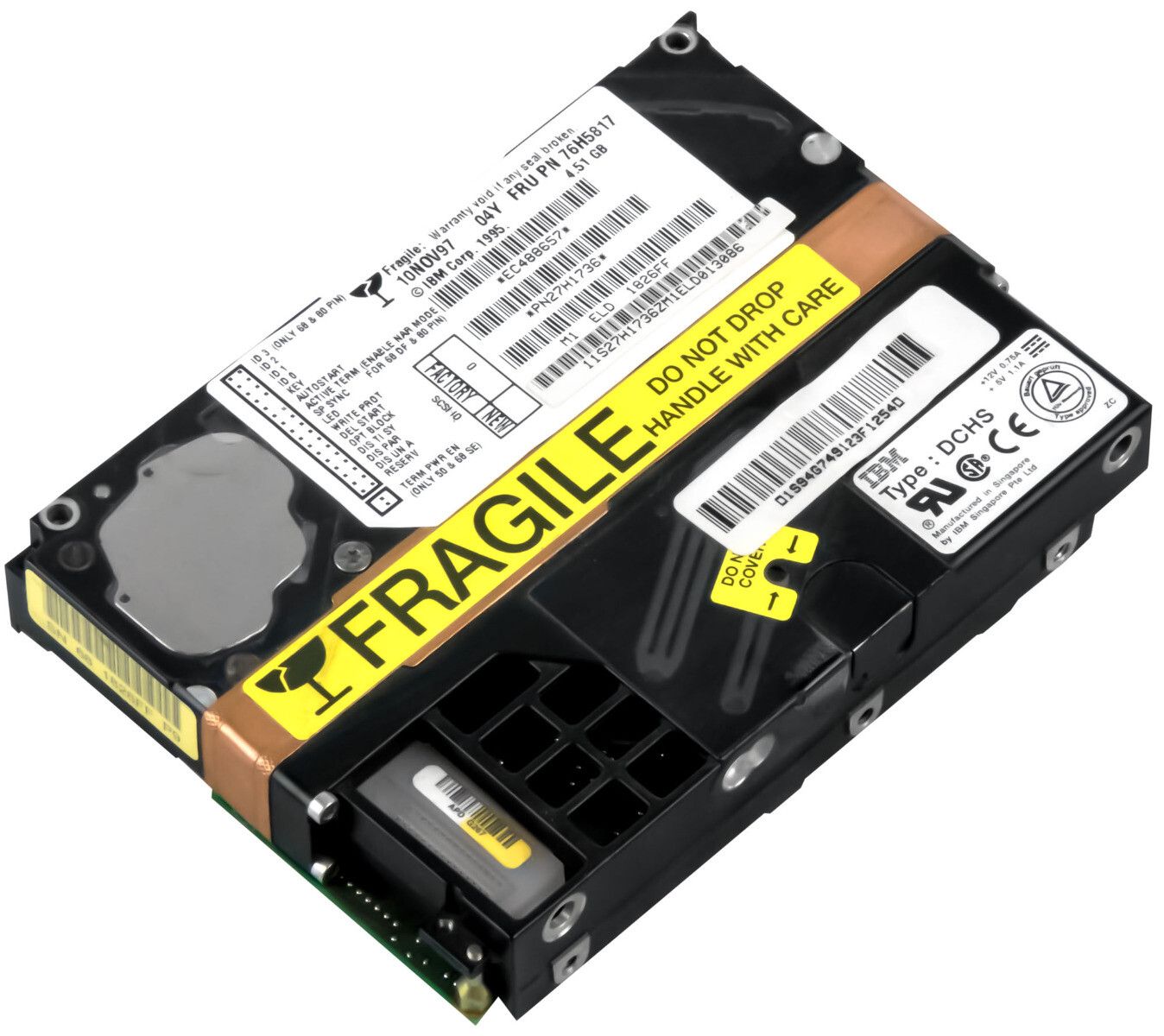 お買い得，品質保証 【3年保証】Hard Drive IBM Ultrastar 2XP 76H5817 27H1736 4.51GB 7.2K SCSI Ultra W 内蔵型ハードディスクドライブ