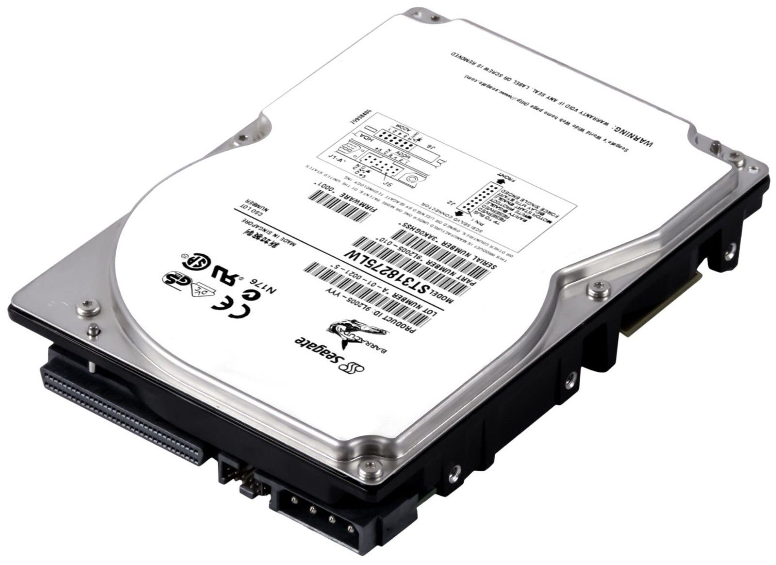  【3年保証】Hard Drive Seagate Barracuda 18LP ST318275LW 18.2GB 7.2K 1MB SCSI Ult 内蔵型ハードディスクドライブ