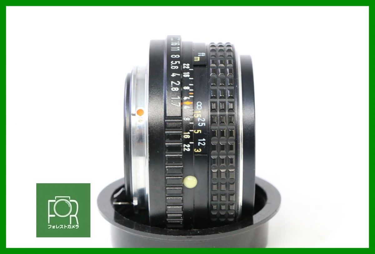 動作保証・点検済】良品□ペンタックス SMC トップ PENTAX-M 50mm F1.7